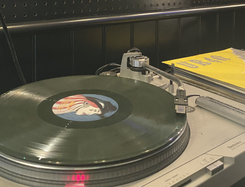 Feeling the groove with a back to vinyl night
